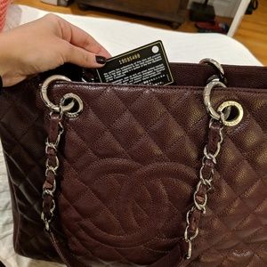 CHANEL Caviar Grand Shopping Tote SALE!!! USED!